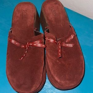 J. CREW CLOGS